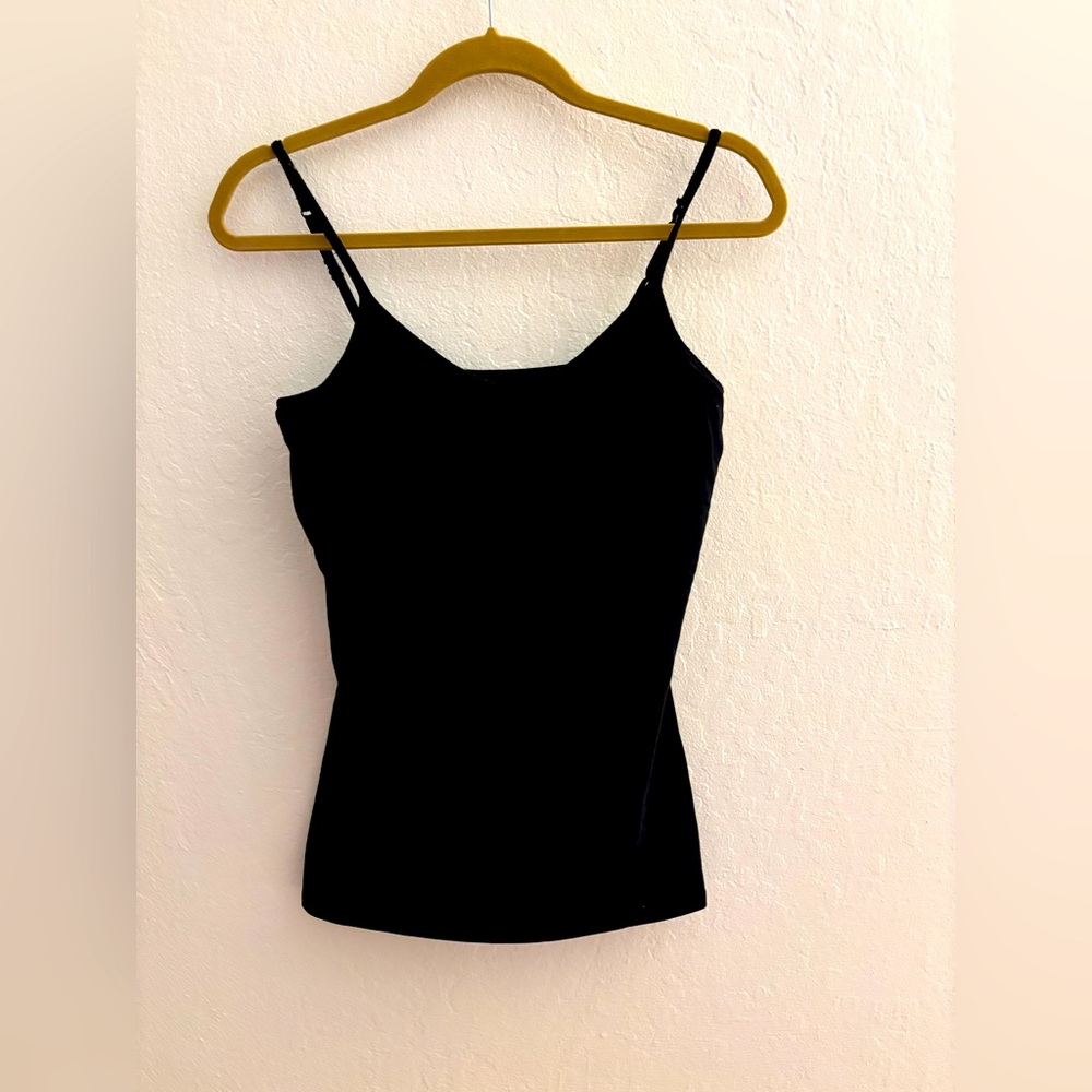 Express V neck Black Bra Cami Tank Top - Size L